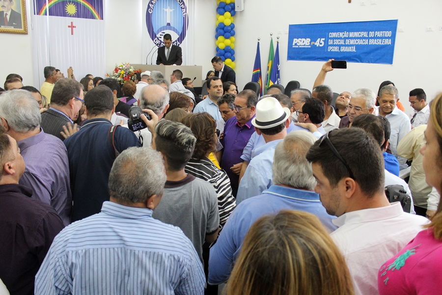 Convenção do PSDB em Gravatá