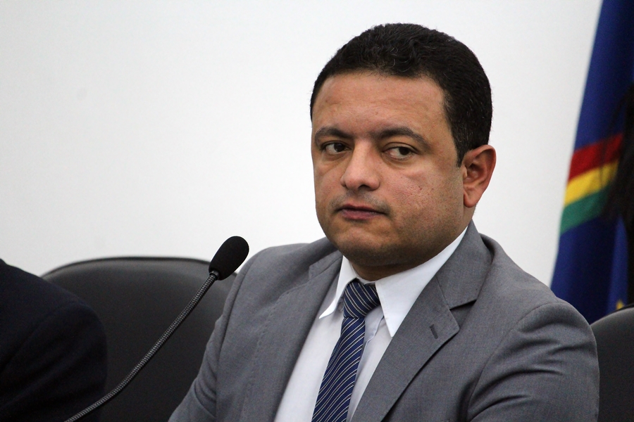 Presidente da Câmara, Léo do Ar (PSDB). Foto: Gilvan Silva