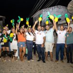 Adeildo do Abacaxi caminha com o Povo na Inauguração do Comitê de Joselito